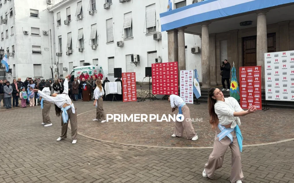 Acto por el 25 de mayo en Morón