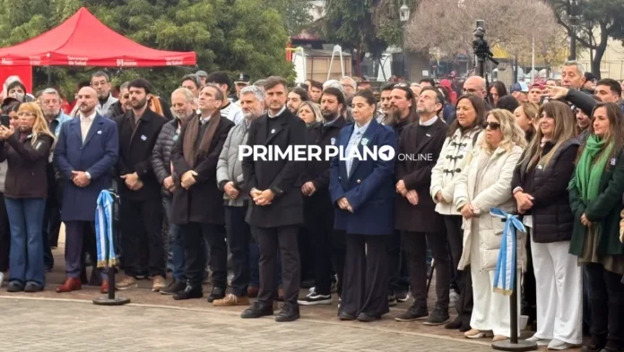 Acto por el 25 de mayo en Morón