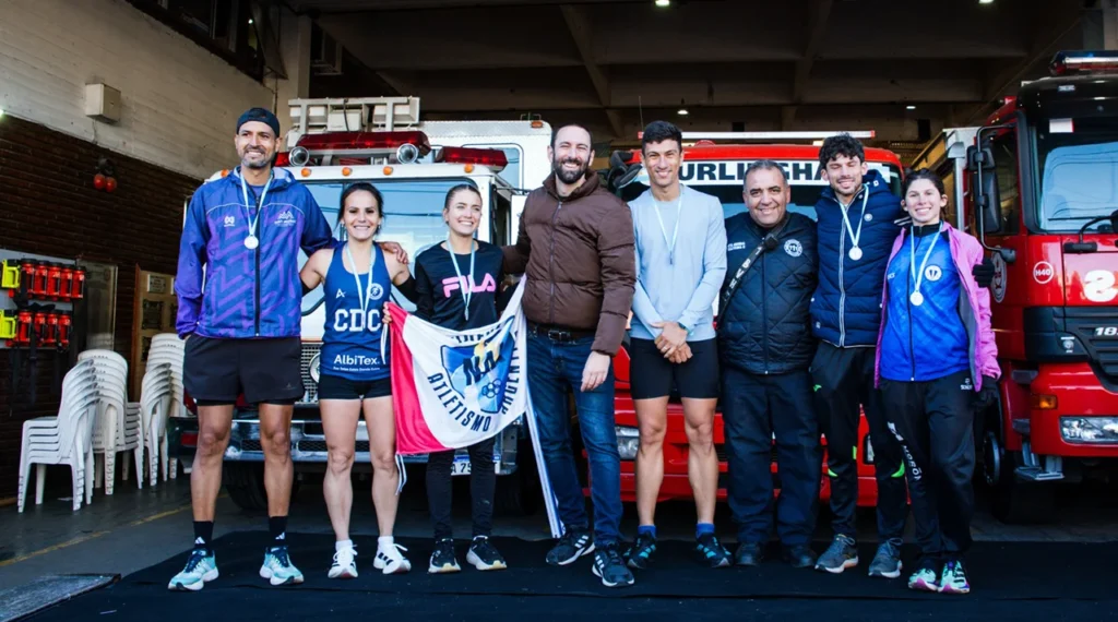 Carrera solidaria por los bomberos de Hurlingham