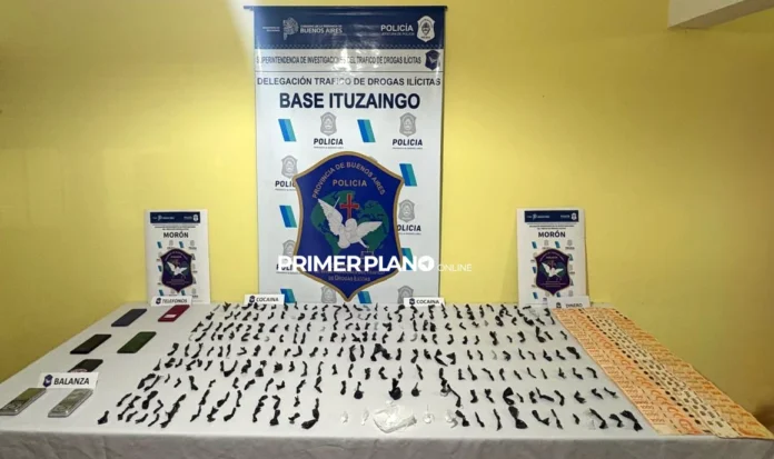 Búnker de drogas en Ituzaingó