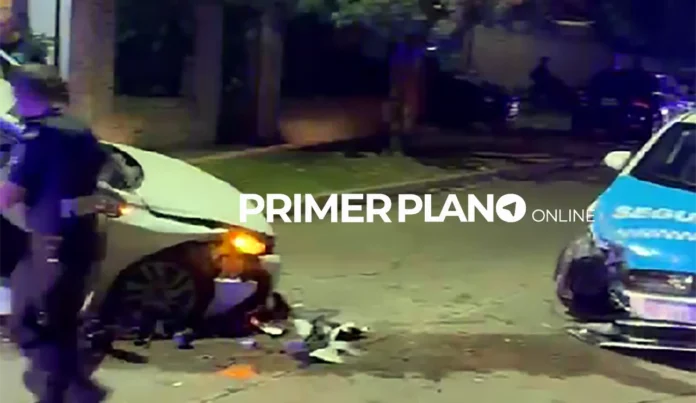 Persecución y choque en Ituzaingó