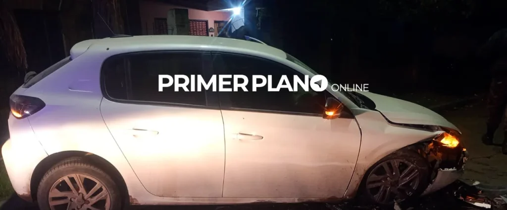 Persecución y choque en Ituzaingó