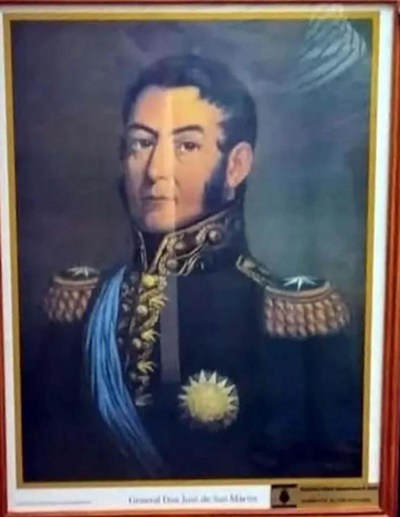 Cuadros de San Martín en el HCD Morón