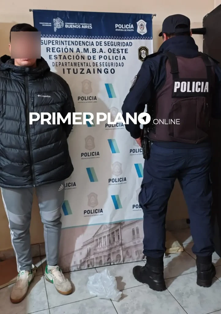 Detenido tras entradera en Ituzaingó