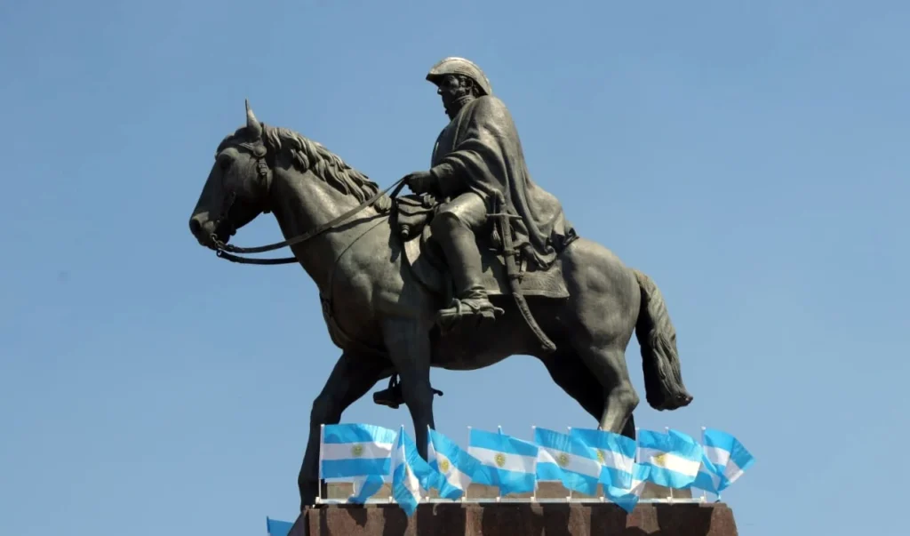 Cuadros de San Martín en el HCD Morón