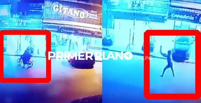 Tirador anónimo en Virrey del Pino
