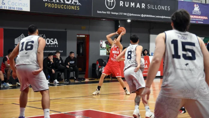 Triunfo de Club Morón en Básquet