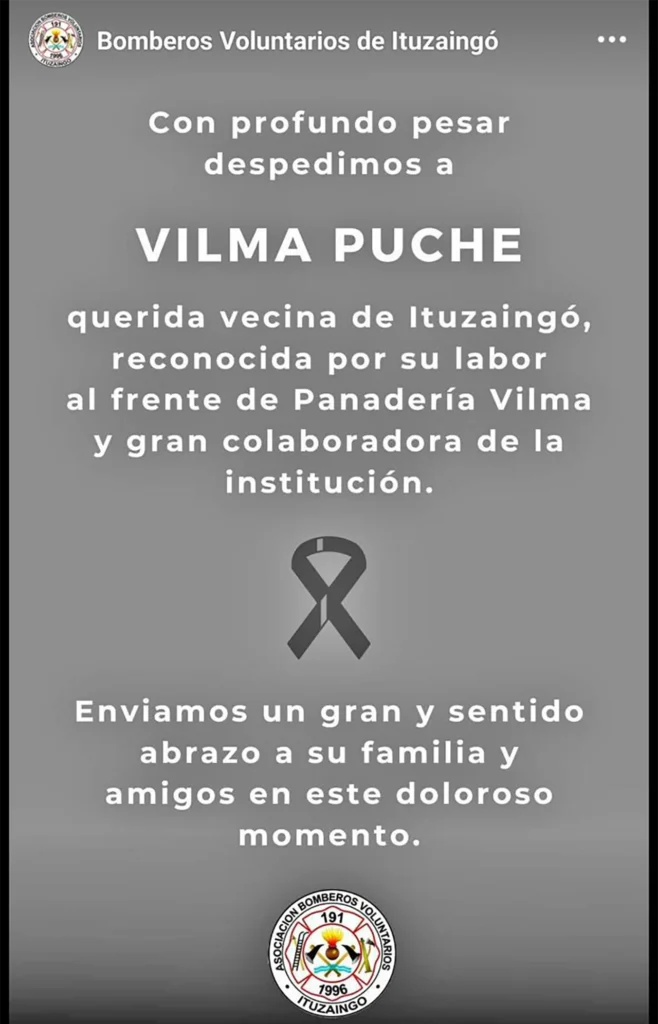 La despedida a Vilma Puche