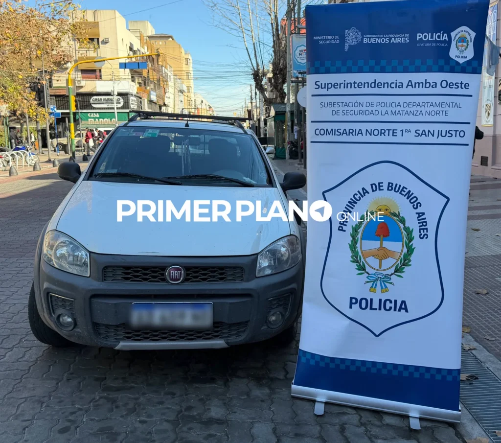 Detenido tras robar camioneta