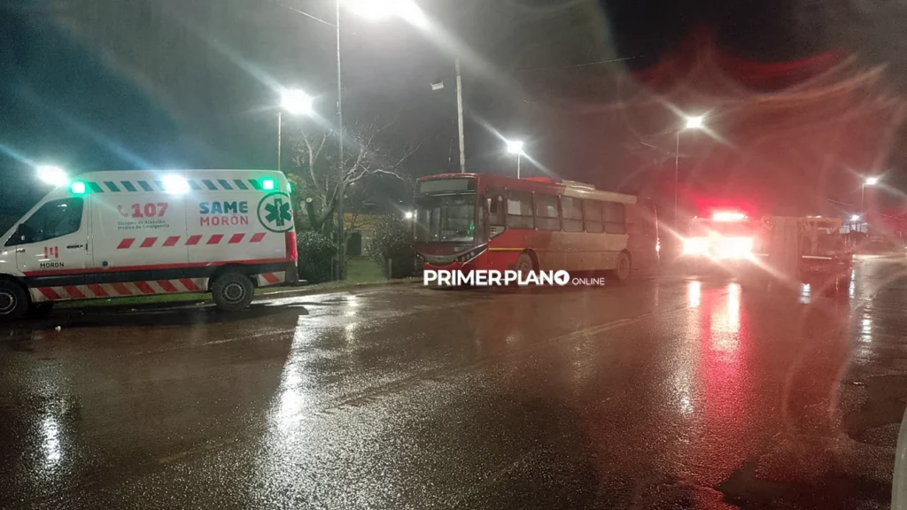 Choque fatal en Morón