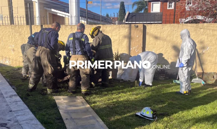 Mató a la madre en Castelar