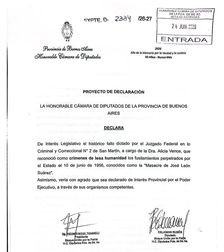Fusilamientos de José León Suárez