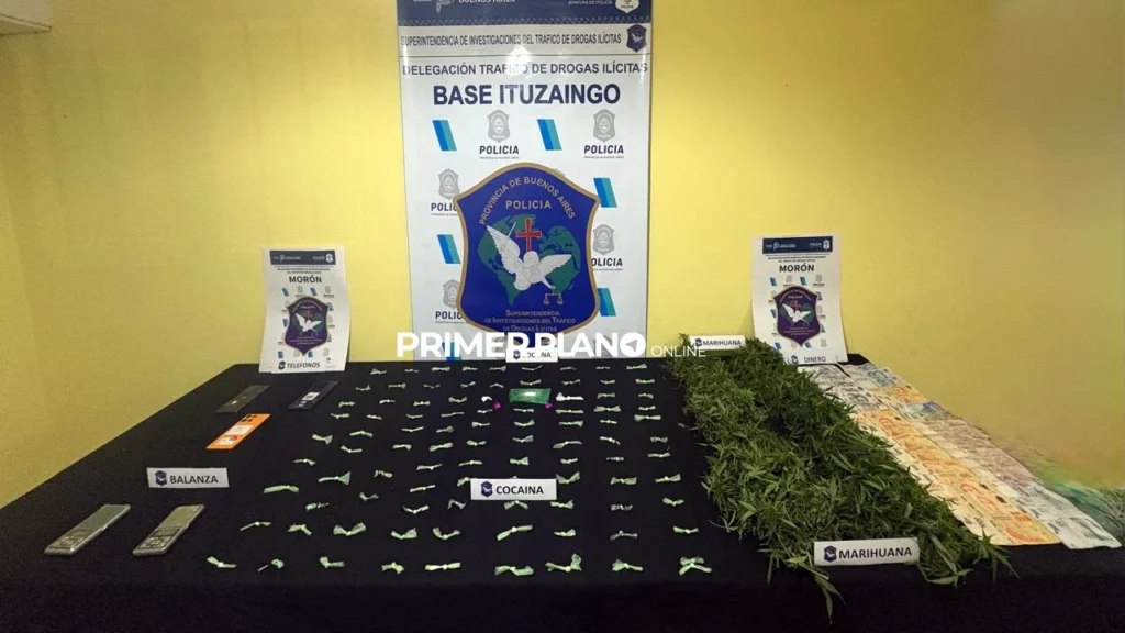 Procedimiento drogas Ituzaingó