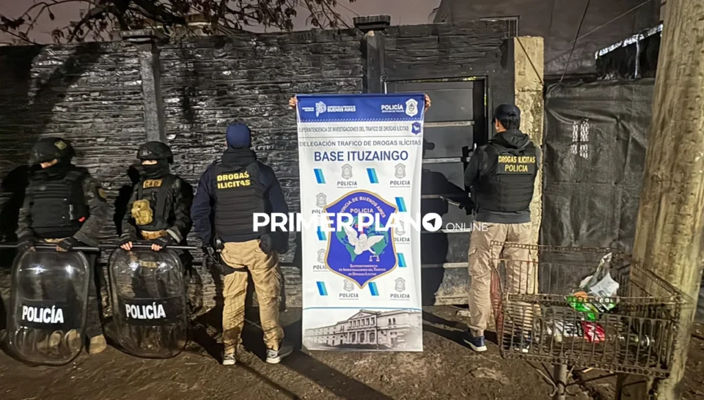 Desarticularon barbería narco en Ituzaingó