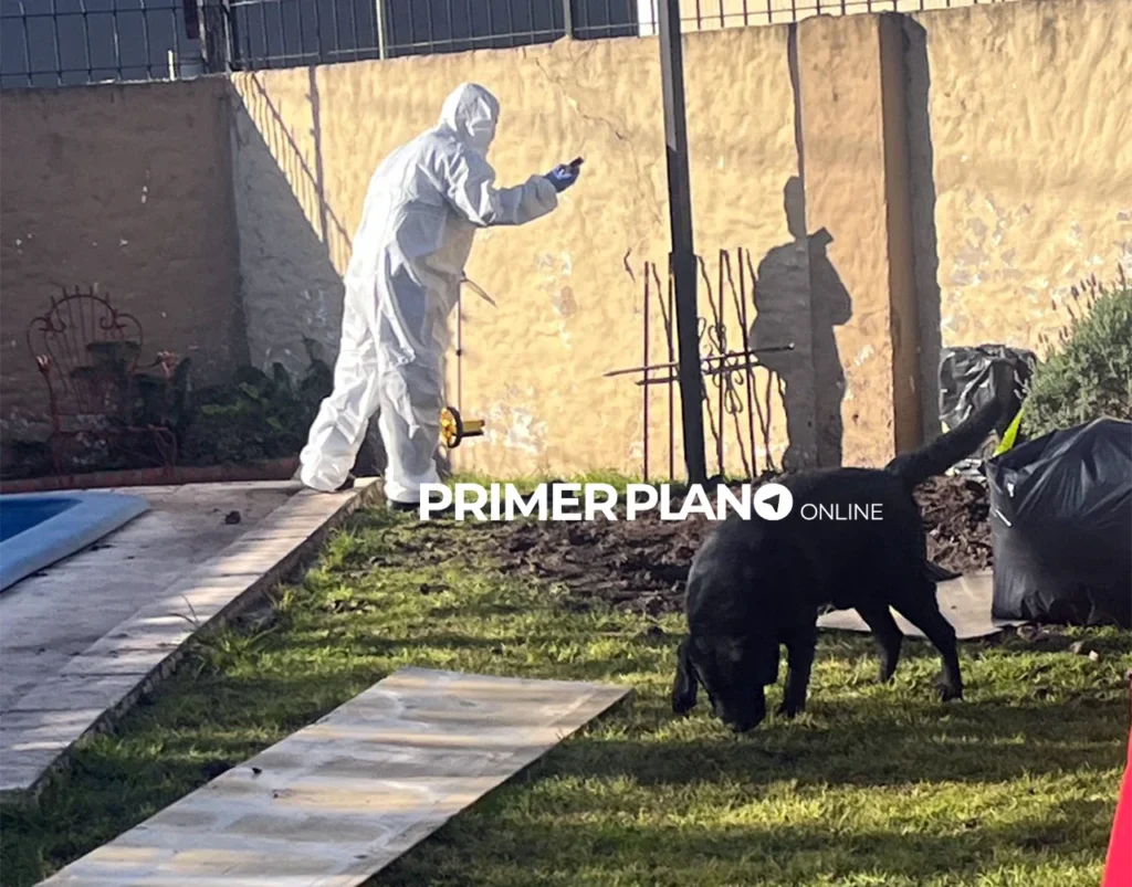 Mujer enterrada en su casa de Castelar