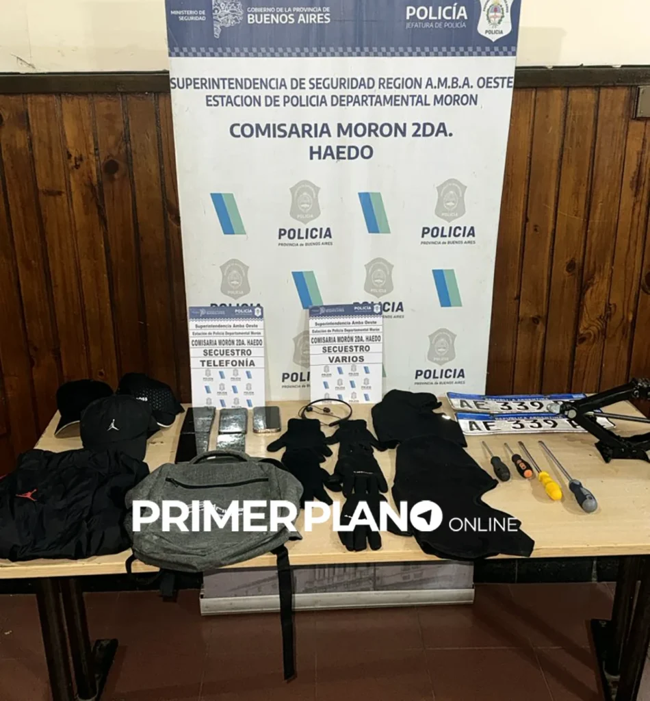 Entradera frustrada en Haedo