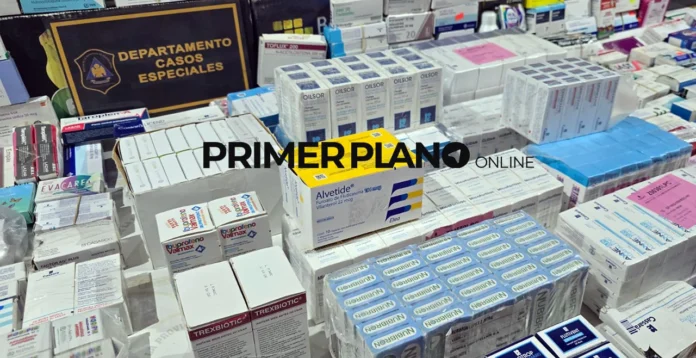 Medicamentos incautados