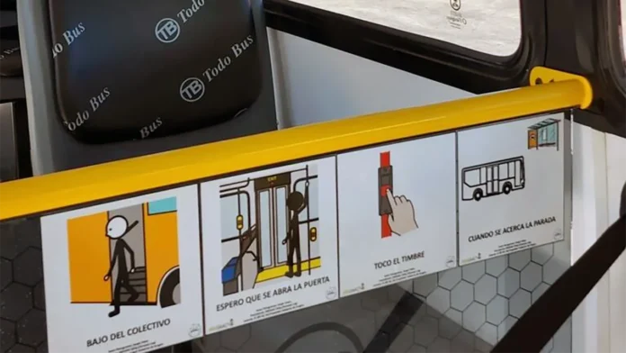 Pictogramas en el transporte
