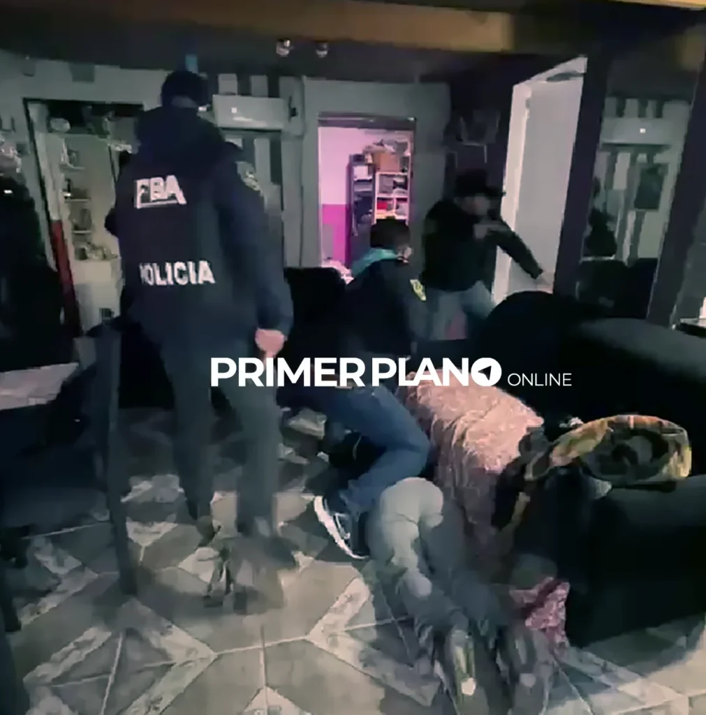 Operativo policial en Puerta de Hierro