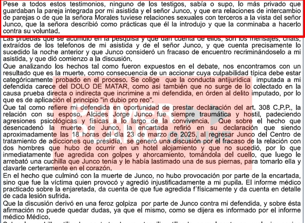 Condenada por matar a su marido en Merlo