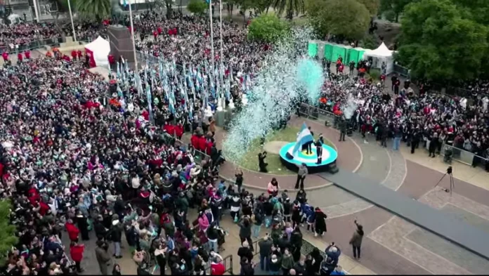Promesa a la bandera 2026 en Morón