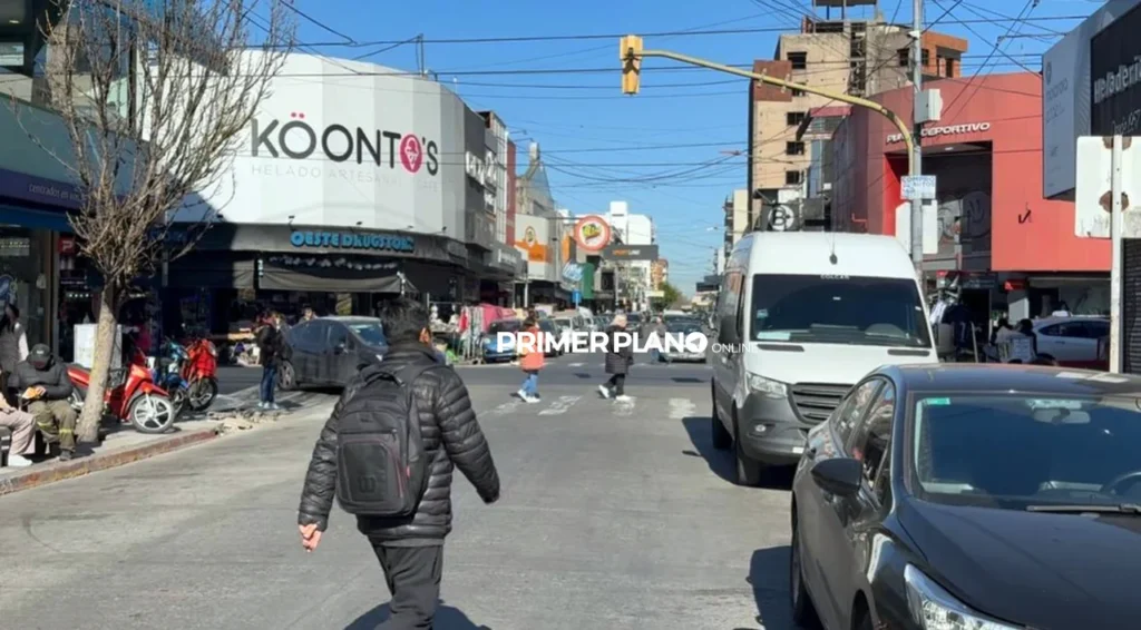 Remodelan la calle 25 de Mayo en Morón