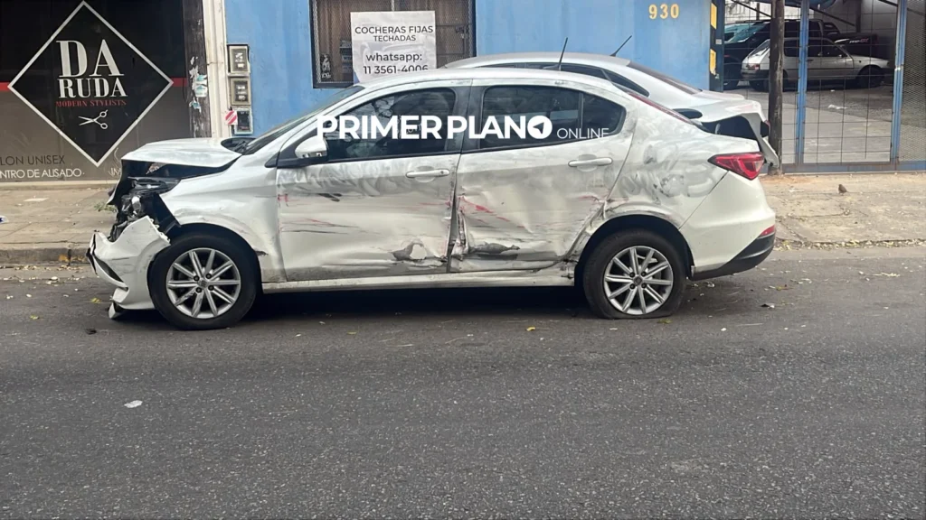 Choque en Morón