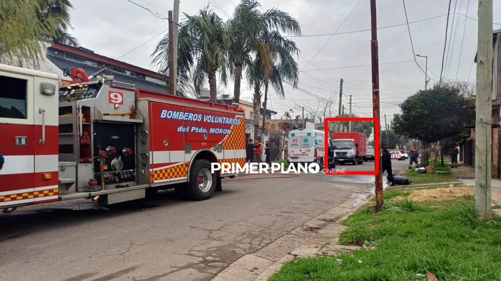 Explosión de garrafa en vivienda de Morón