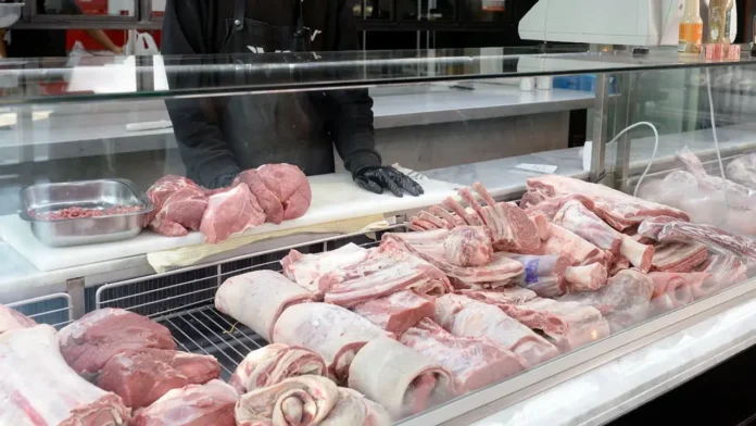 Caída del consumo de carne
