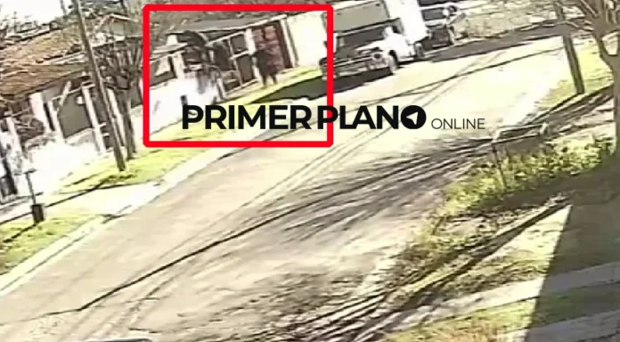 Entradera en medio del partido Argentina-Egipto