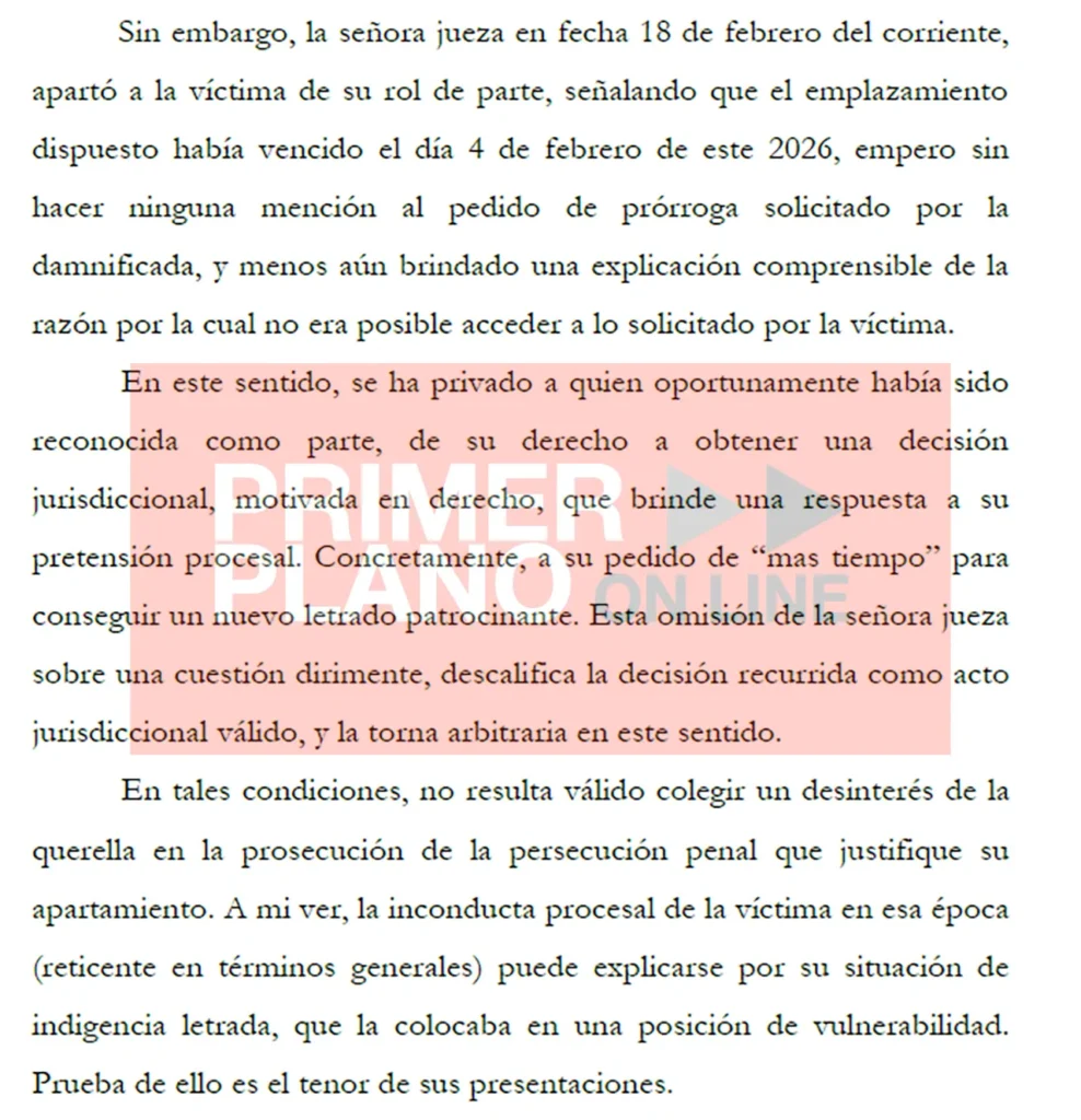 Fallo revoca sobreseimiento a Espinoza