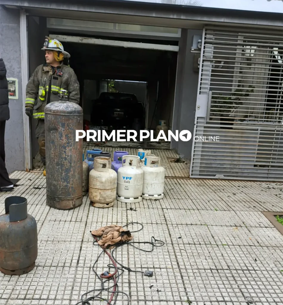Explosión de garrafa en Morón sur