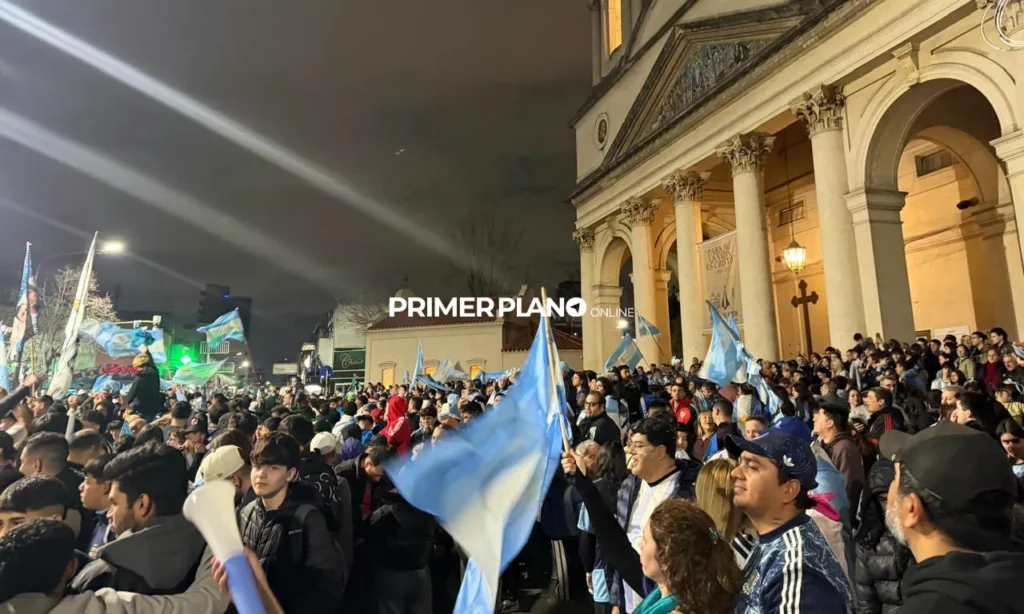 Festejos por la Selección