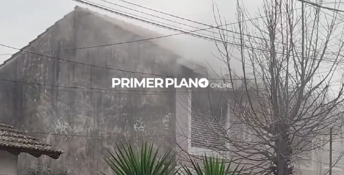 Incendio en vivienda de Castelar