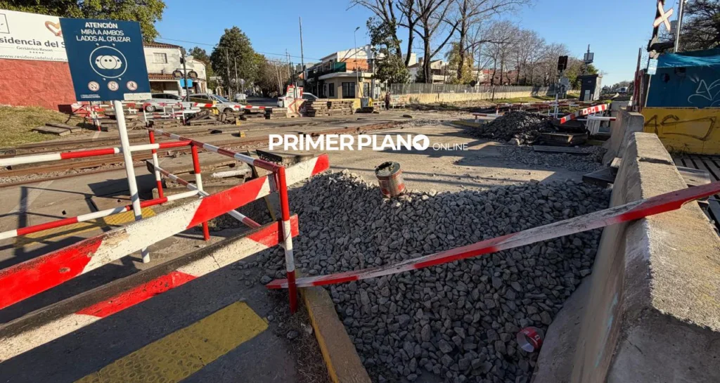 Paso a nivel de la calle Zapiola