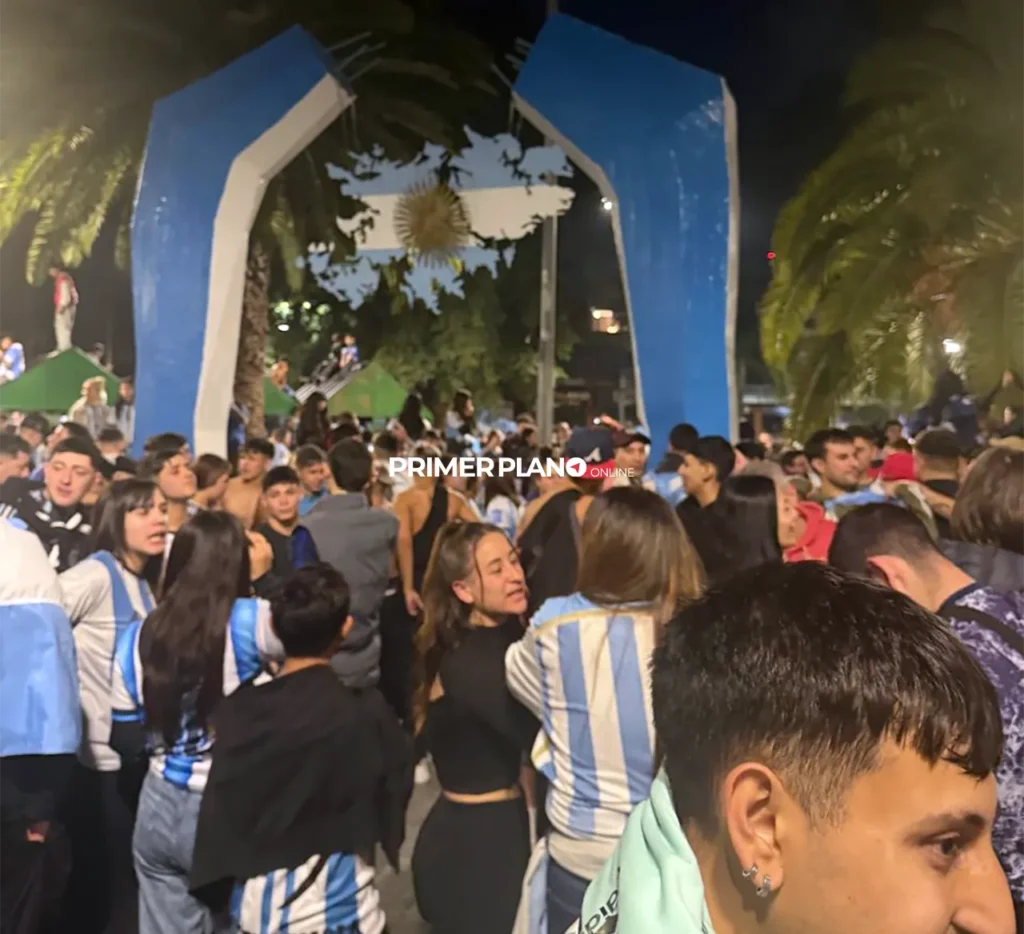 Festejos por la Selección