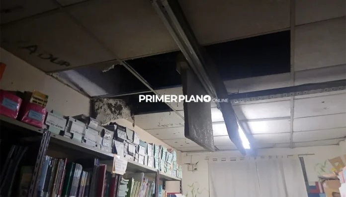 Robo en escuela de Merlo
