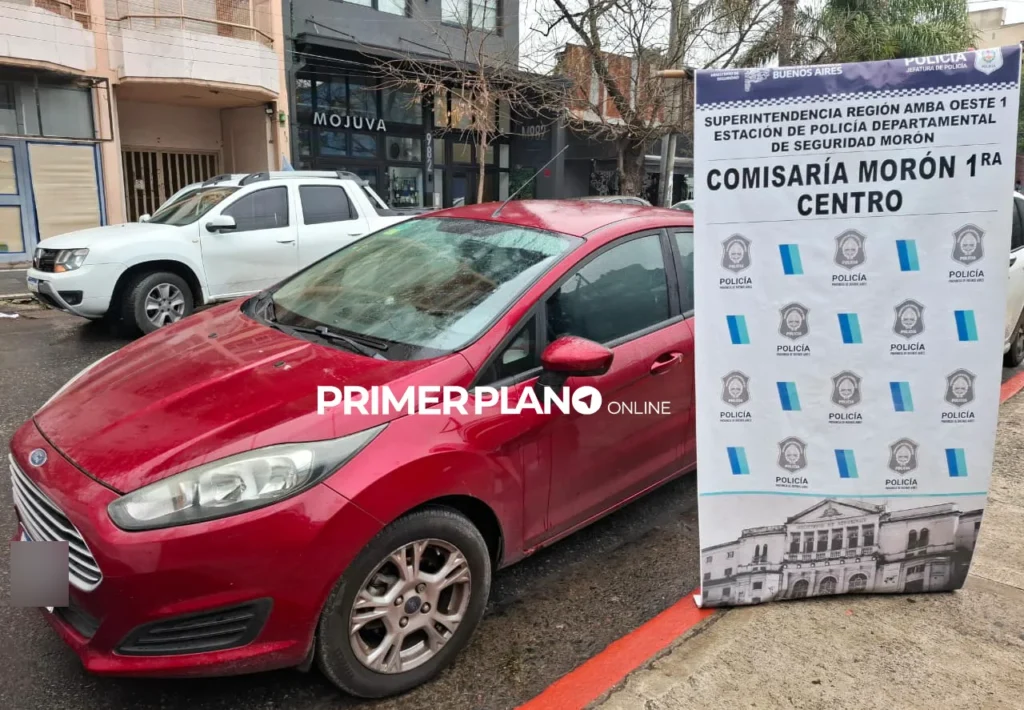Dos detenidos en Morón tras robo de auto
