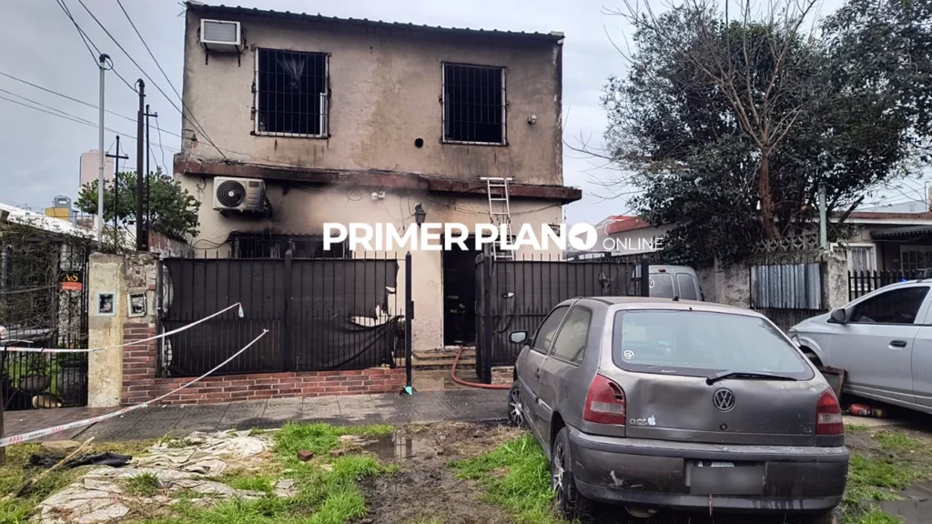 Dramático incendio en vivienda de Ituzaingó