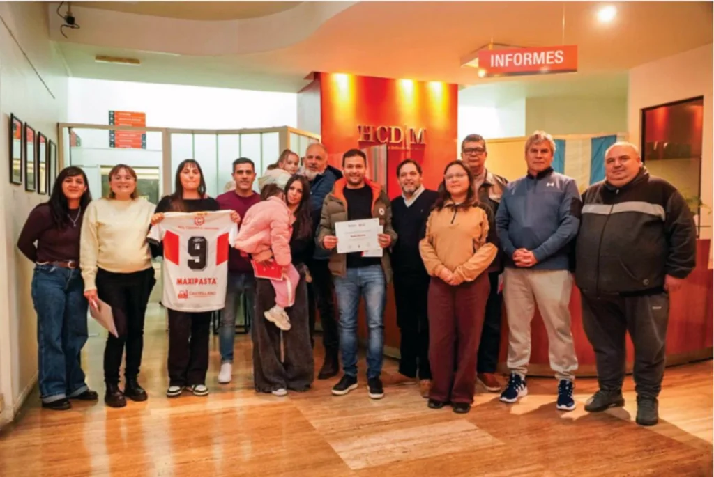Damián Akerman ciudadano ilustre de Morón