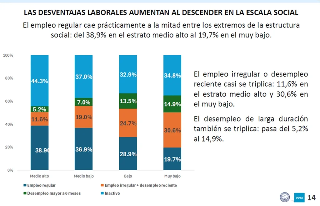Desigualdades entre jóvenes