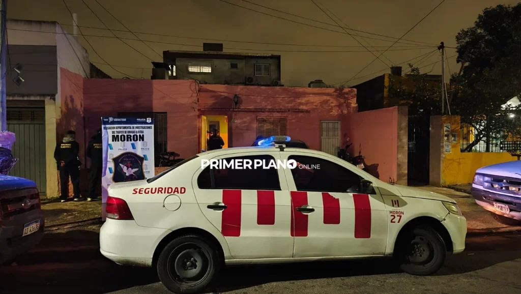 Decomiso de drogas en Morón sur