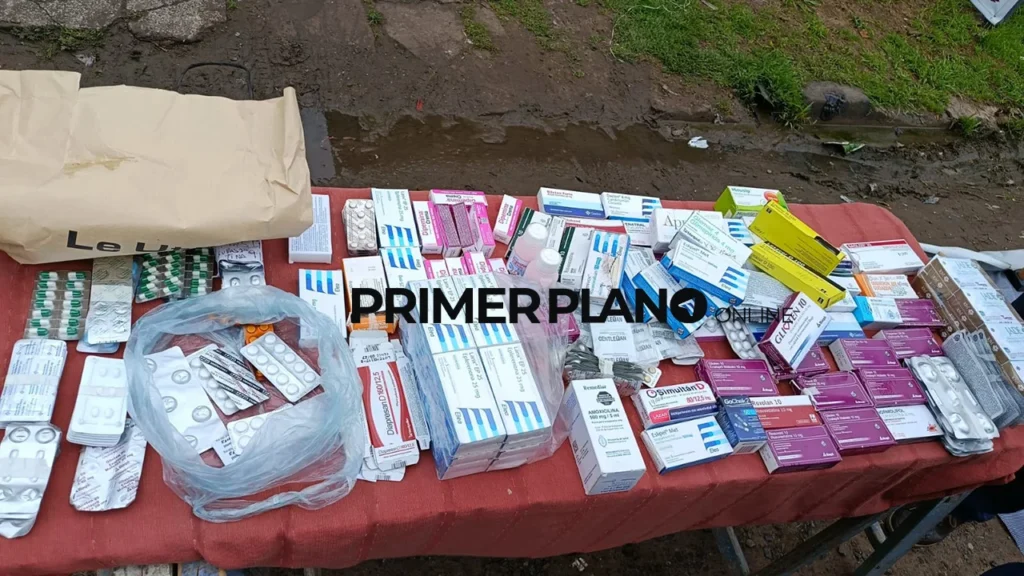 Venta de medicamentos en ferias