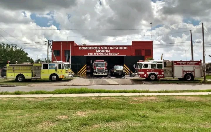 La muerte de un bombero en Morón