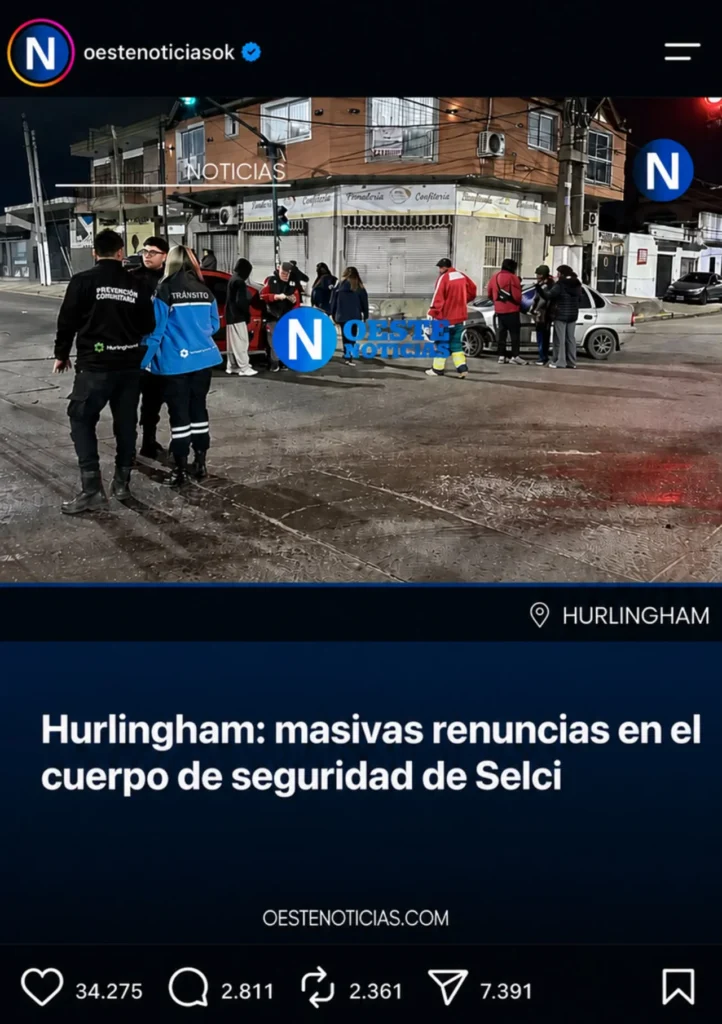 Fake news sobre Hurlingham