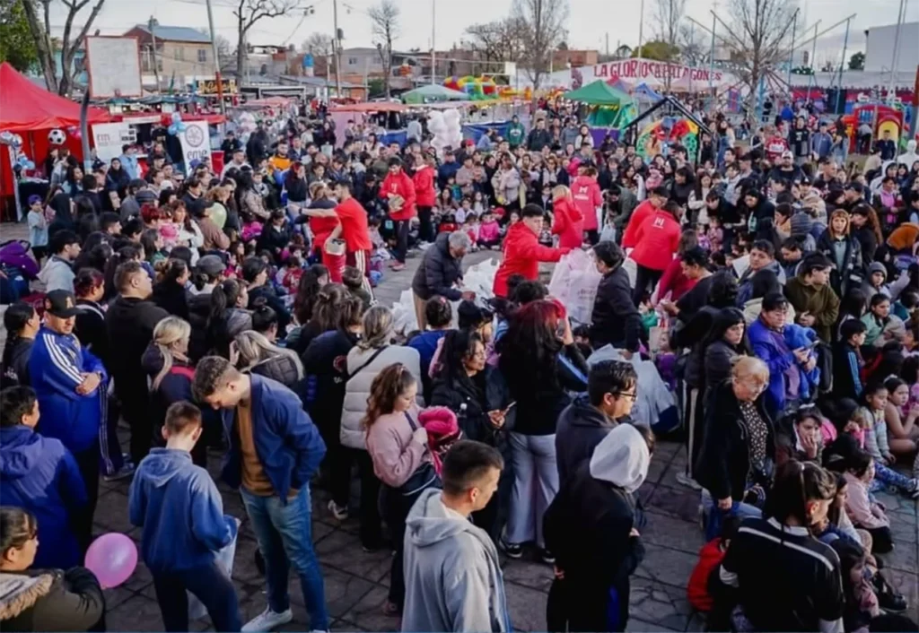 Festejos por el Día del Niño en Morón