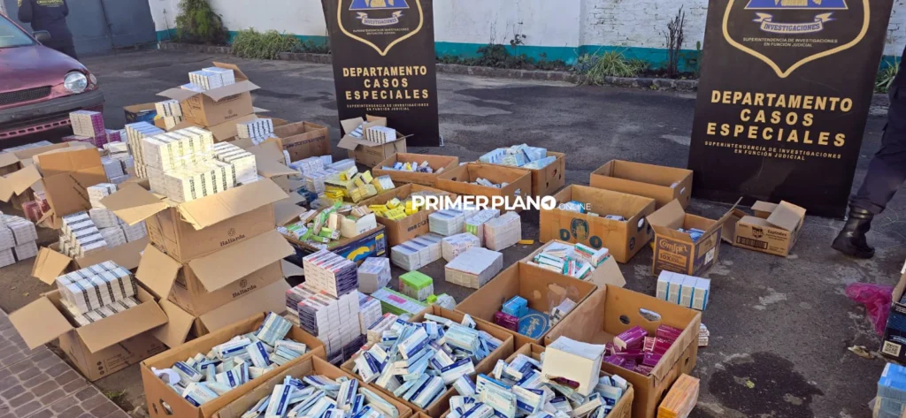 Medicamentos truchos en Merlo
