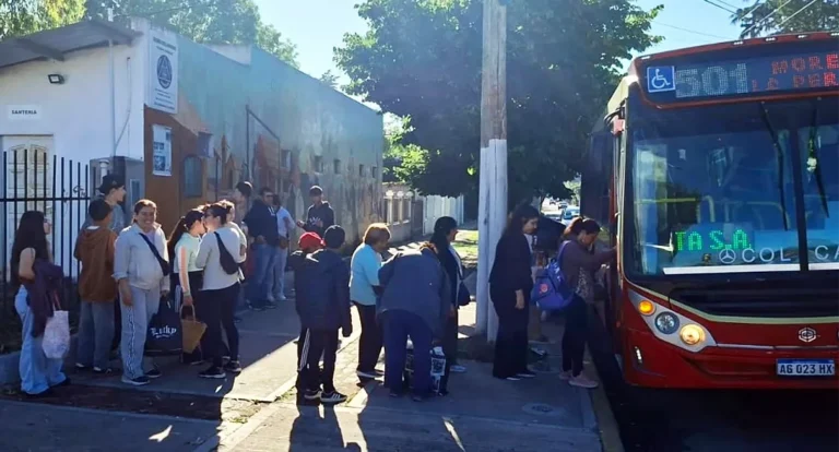 Nuevo sistema de transporte en Moreno