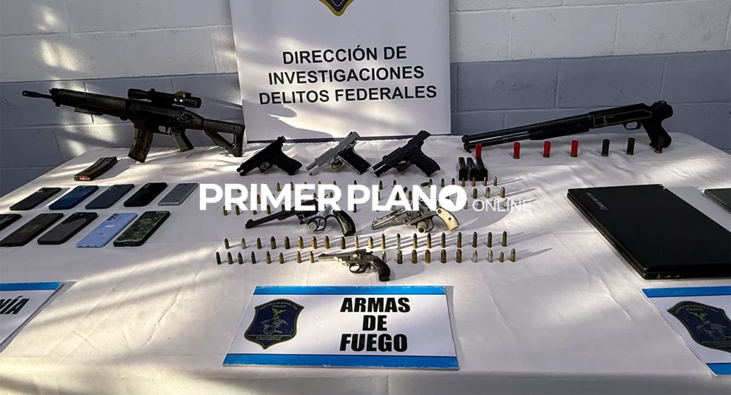 La banda de los colores desbaratada en Merlo