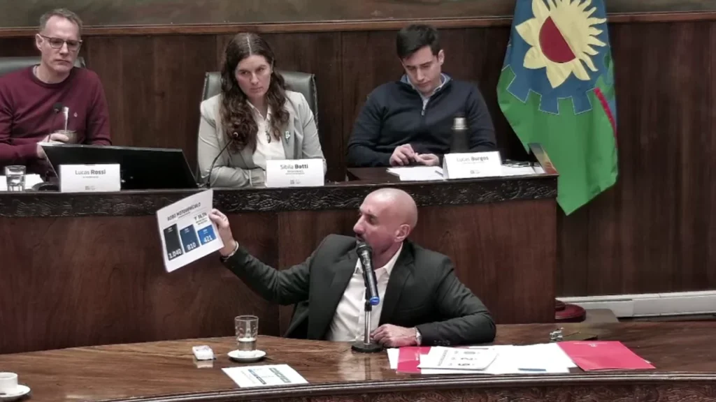 Interpelación a Damián Cardoso en Morón